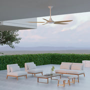 Storm DC 42 Ceiling Fan White with Bamboo