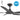 Storm DC 48 Ceiling Fan Black