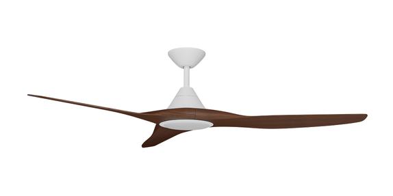 Cloudfan 60 Inch WiFi DC Ceiling Fan with 20W CCT LED White with Koa Blades
