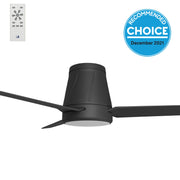 Profile DC 50 Ceiling Fan Black With LED Light