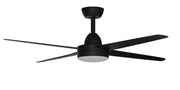 Activ DC 52 Ceiling Fan Black with LED Light