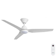 Infinity-ID 48 DC Smart Ceiling Fan White with LED Light