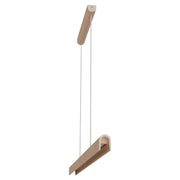 Inspire 40w LED CCT 1500MM Crafted Travertine Linear Pendant