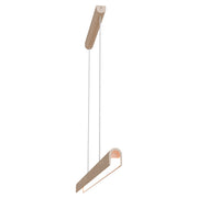 Inspire 40w LED CCT 1500MM Crafted Travertine Linear Pendant