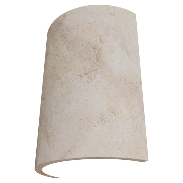 Inspire 2xGU10 Crafted Travertine 220mm IP20 Wall Light