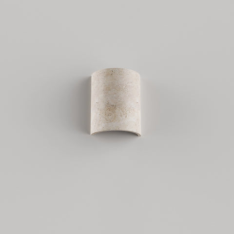 Inspire 2xGU10 Crafted Travertine 220mm IP20 Wall Light