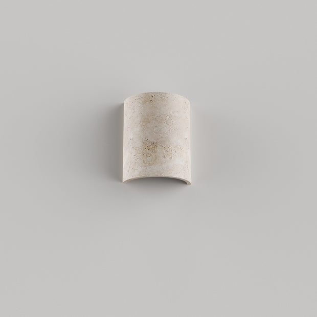 Inspire 2xGU10 Crafted Travertine 220mm IP20 Wall Light