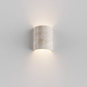 Inspire 2xGU10 Crafted Travertine 220mm IP20 Wall Light