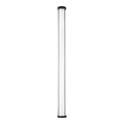 Junco 22w LED CCT Black Ribbed Glass IP65 920mm Wall Light