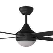 Kestrel DC 48 Ceiling Fan Black LED Light