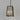 Dover Medium 2 Light Lantern Old Bronze with Frosted Tempered Glass Pendant