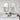Orb Mirror Small Dark Bronze Wall Light with Acid Washed White Glass Shade