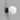 Orb Mirror Medium Dark Bronze Short Arm Wall Light with Acid Washed White Glass Shade