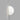 Orb Dome Mirror Mini Chrome Wall Light with Acid Washed White Glass Shade