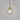 Parlour Curve Pendant Light Old Brass with Clear Glass Shade