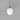 Parlour Curve Pendant Light Old Brass with Acid Washed White Glass Shade