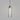 Parlour Elong Pendant Light Old Brass with Clear Glass Shade