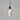 Parlour Geo Pendant Light Iron with Clear Glass Shade