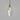 Parlour Geo Pendant Light Old Brass with Clear Glass Shade