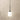 Parlour Lite Curve Pendant Light Black with Acid Washed White Glass Shade