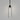 Parlour Lite Elong Pendant Light Black with Clear Glass Shade