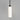 Parlour Lite Elong Pendant Light Black with White Glass Shade
