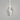 Parlour Lite Geo Pendant Light White with Clear Glass Shade