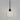 Parlour Lite Ring Pendant Light Black with Old Brass Ring