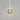Parlour Lite Sphere Pendant Light White with Amber Glass Shade