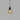 Parlour Sphere Pendant Light Iron with Amber Glass Shade