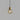 Parlour Sphere Pendant Light Old Brass with Amber Glass Shade
