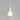 Stack Pendant Light Clear on White Glass