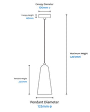 Skua 5w LED CCT 255mm Brushed Nickel IP20 COB Beam Pendant