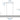 Munia 40w LED CCT 1500mm Gypsum Paintable Surface White Pendant