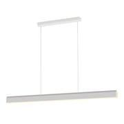 Munia 40w LED CCT 1500mm Gypsum Paintable Surface White Pendant