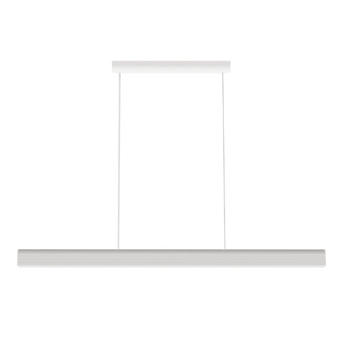 Munia 40w LED CCT 1500mm Gypsum Paintable Surface White Pendant