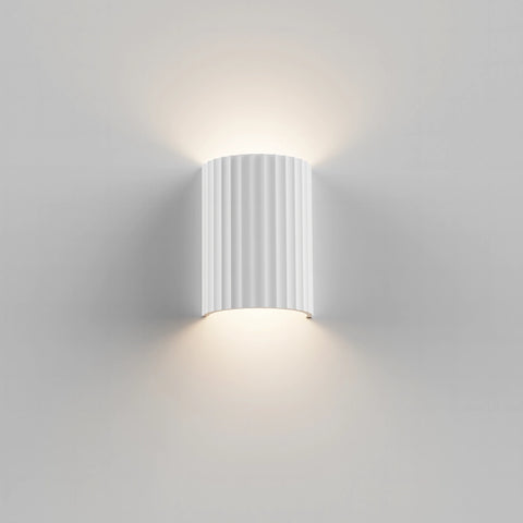 Munia 2xGU10 Gypsum Paintable Surface White IP20 Wall Light