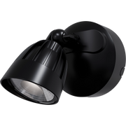 Nighthawk 15W CCT LED Single Exterior IP65 Spotlight Black