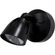 Nighthawk 15W CCT LED Single Exterior IP65 Spotlight Black