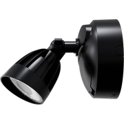 Nighthawk 15W CCT LED Single Exterior IP65 Spotlight with Sensor Black