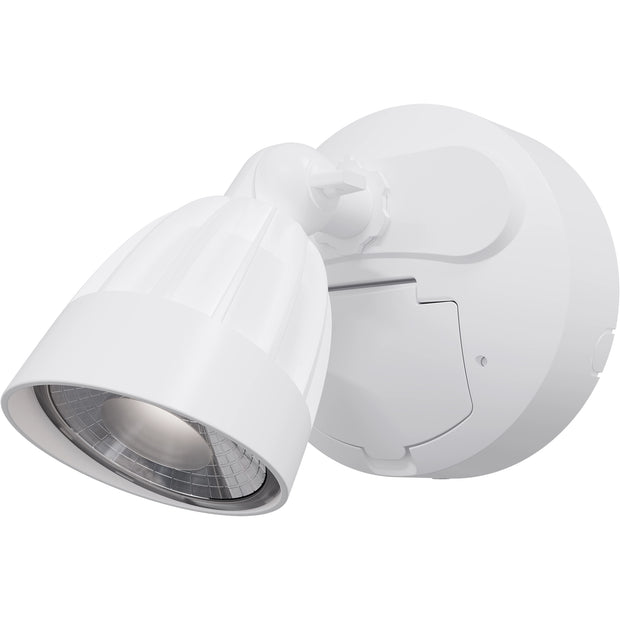 Nighthawk 15w CCT LED Single Exterior IP65 Spotlight with Sensor White