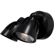 Nighthawk 30w CCT LED Double Exterior IP65 Spotlight Black