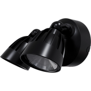 Nighthawk 30w CCT LED Double Exterior IP65 Spotlight Black