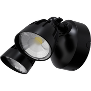 Nighthawk 30w CCT LED Double Exterior IP65 Spotlight Black