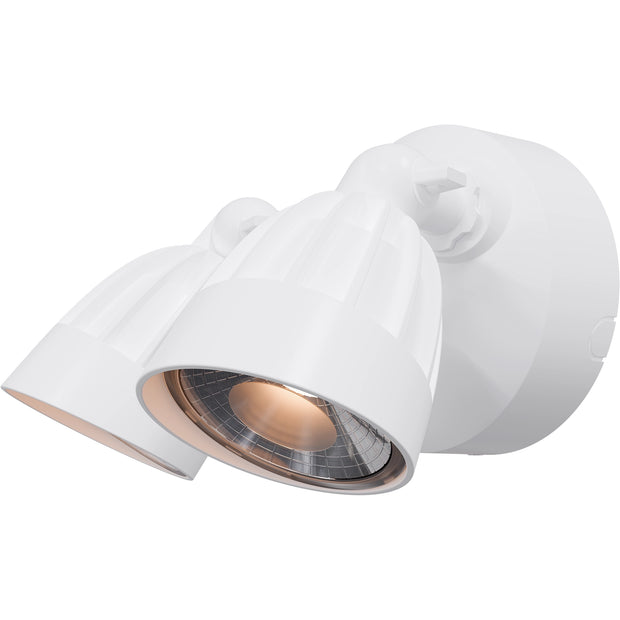 Nighthawk 30w CCT LED Double Exterior IP65 Spotlight White