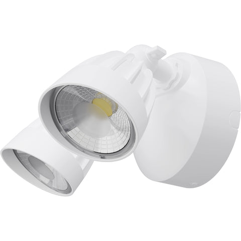 Nighthawk 30w CCT LED Double Exterior IP65 Spotlight White