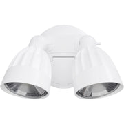 Nighthawk 30w CCT LED Double Exterior IP65 Spotlight with Sensor White