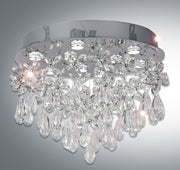 PARADIS 9 Light Chrome and Glass GU10 60CM CTC