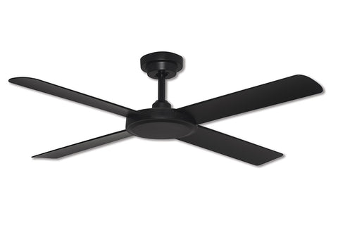 Pinnacle v2 52 DC Ceiling Fan Matt Black