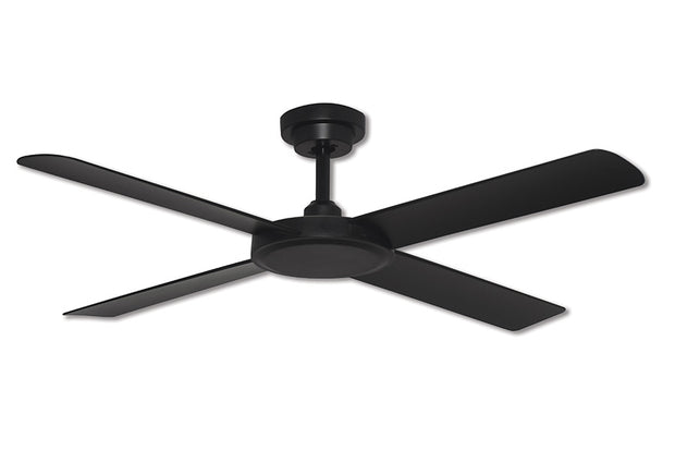 Pinnacle v2 52 DC Ceiling Fan Matt Black